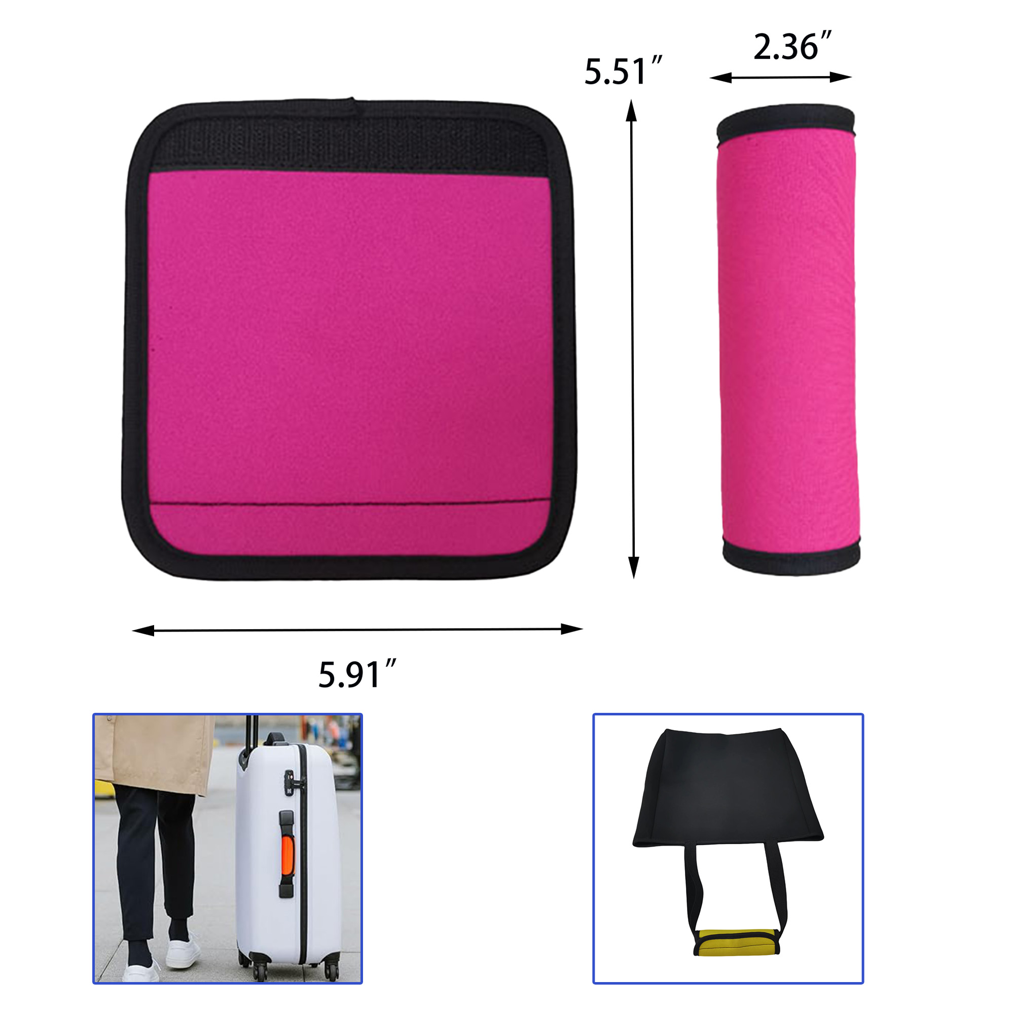Handle Wrap for Luggage MOQ 50 2