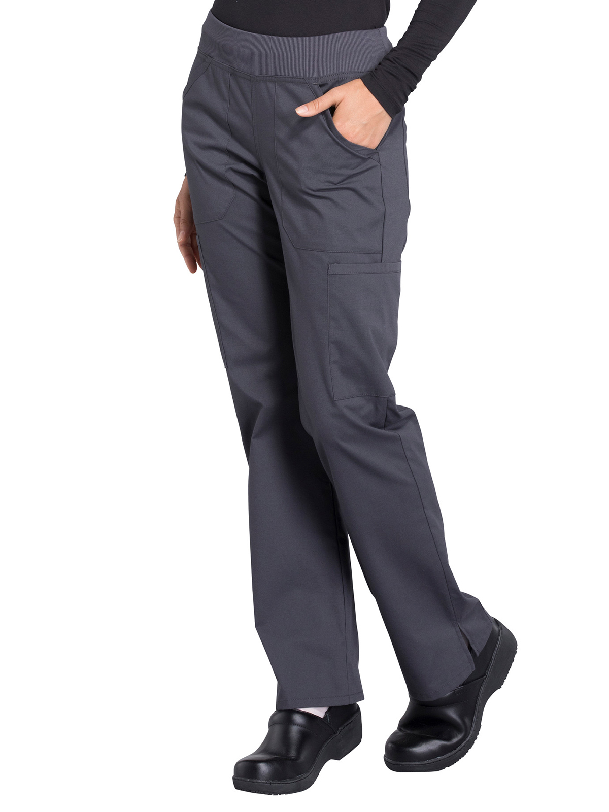 Cherokee - Workwear Professionals - Mid Rise Straight Leg Pull-on Cargo Pant 15