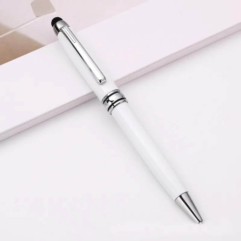 Metal Twist Action Ballpoint Stylus Pen 8