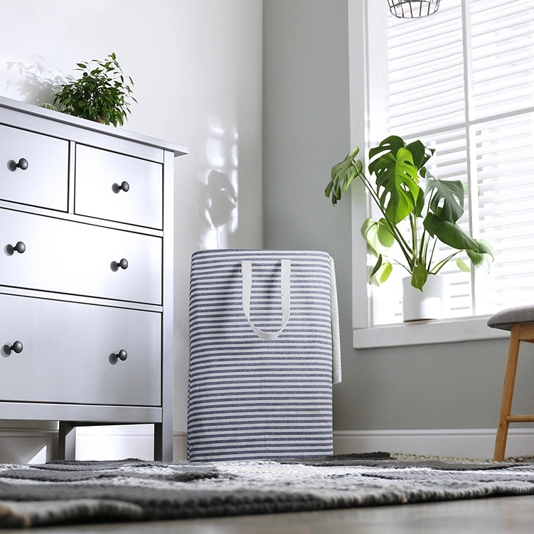 Custom Gift Portable Laundry Hamper & Storage Basket 2