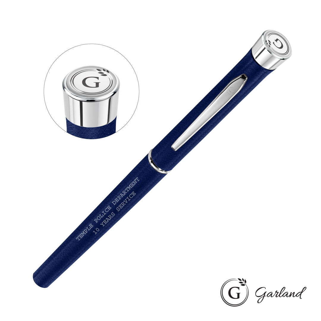 Garland® Tactical Textured Rollerball Pen - Chrome 8