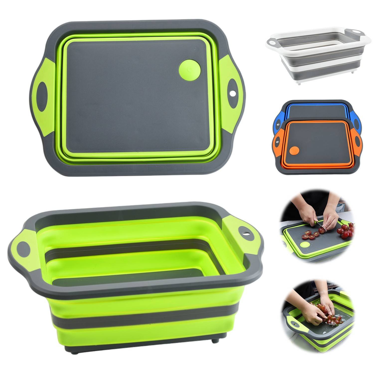 Collapsible Silicone Cutting Board 3