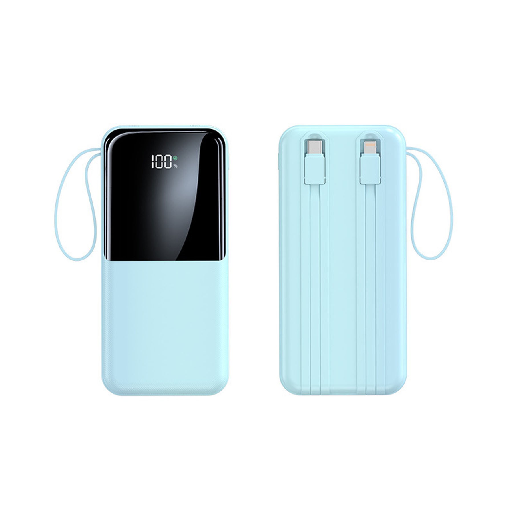 Double Wire Fast Charging Treasure 1