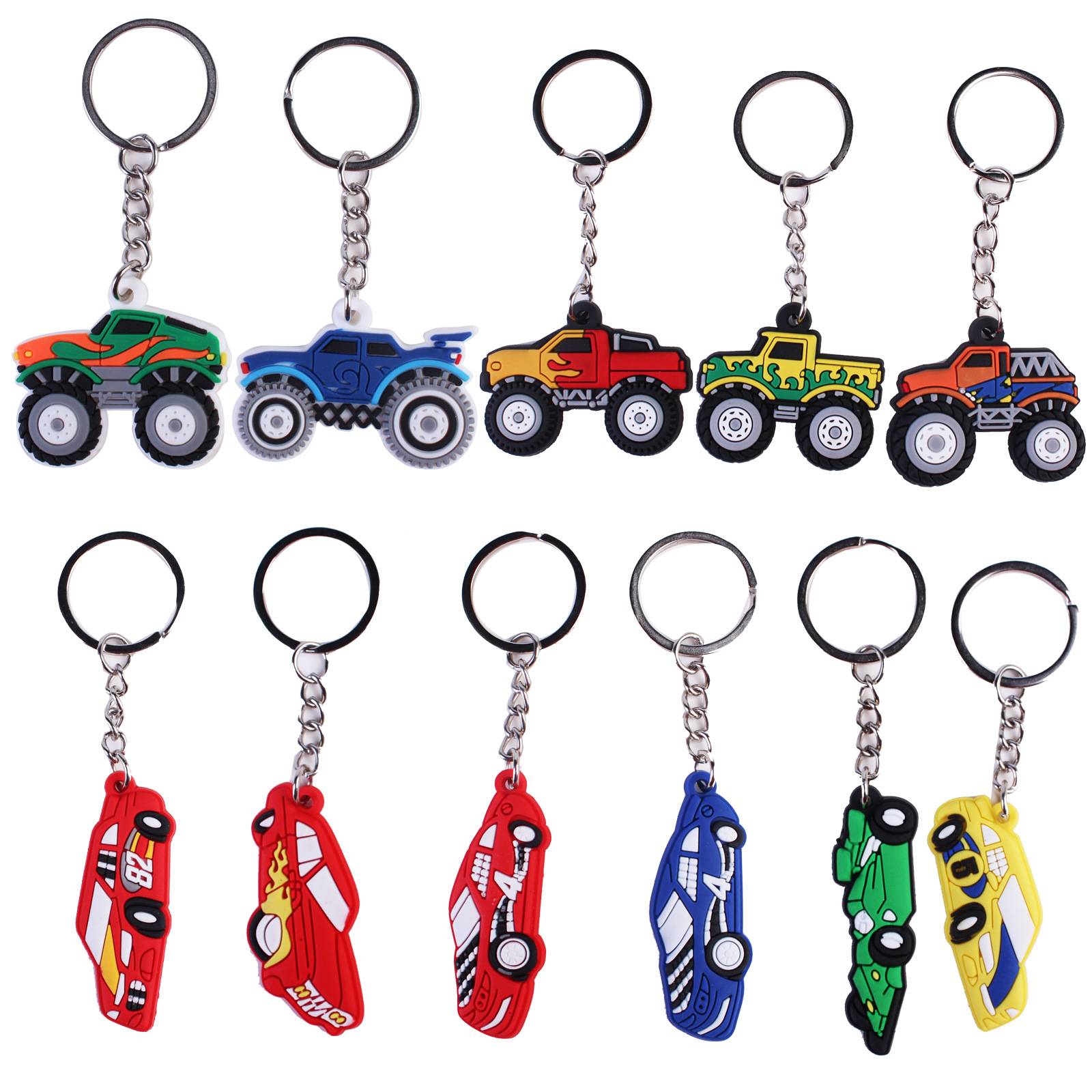 Race car keychain 3
