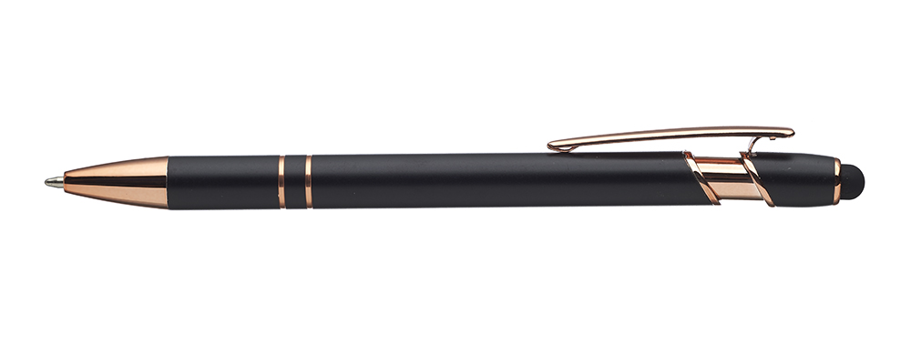 Majesty Stylus Pen with Rose Gold Trim