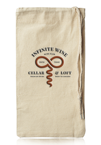 Seeley Cotton Drawstring Wine Bags 2