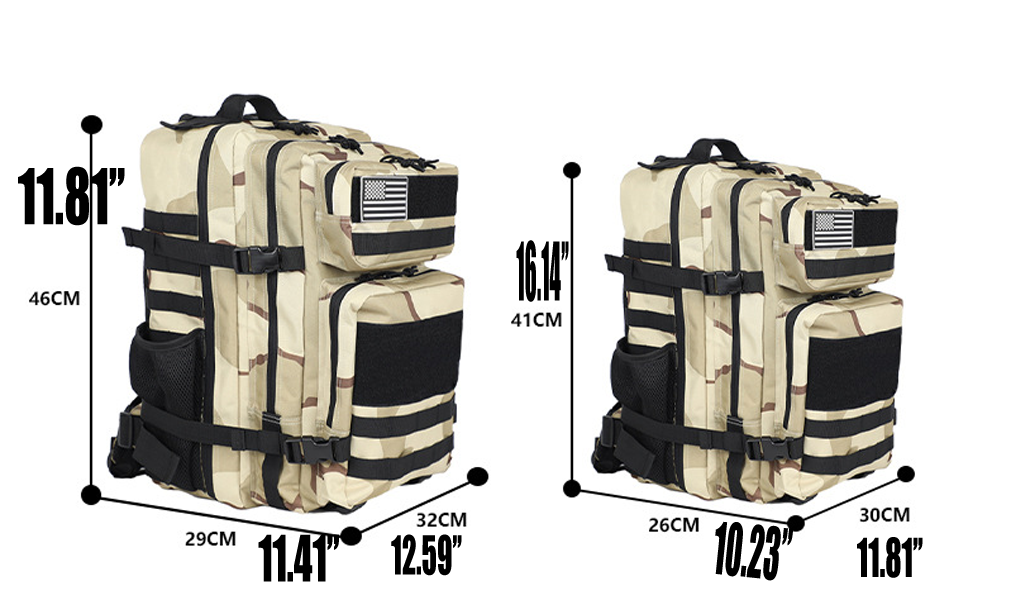 Outdoor Camping Camouflage Travel Bag Hiking Multifunctional 2