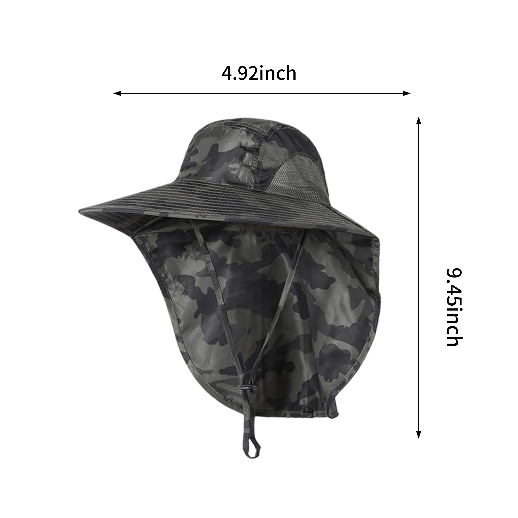 Summer UV-Protective Sun Hat with Wide Brim 3