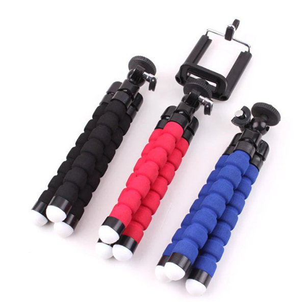 Phone Holder Flexible Octopus Tripod Selfie Bracket 2