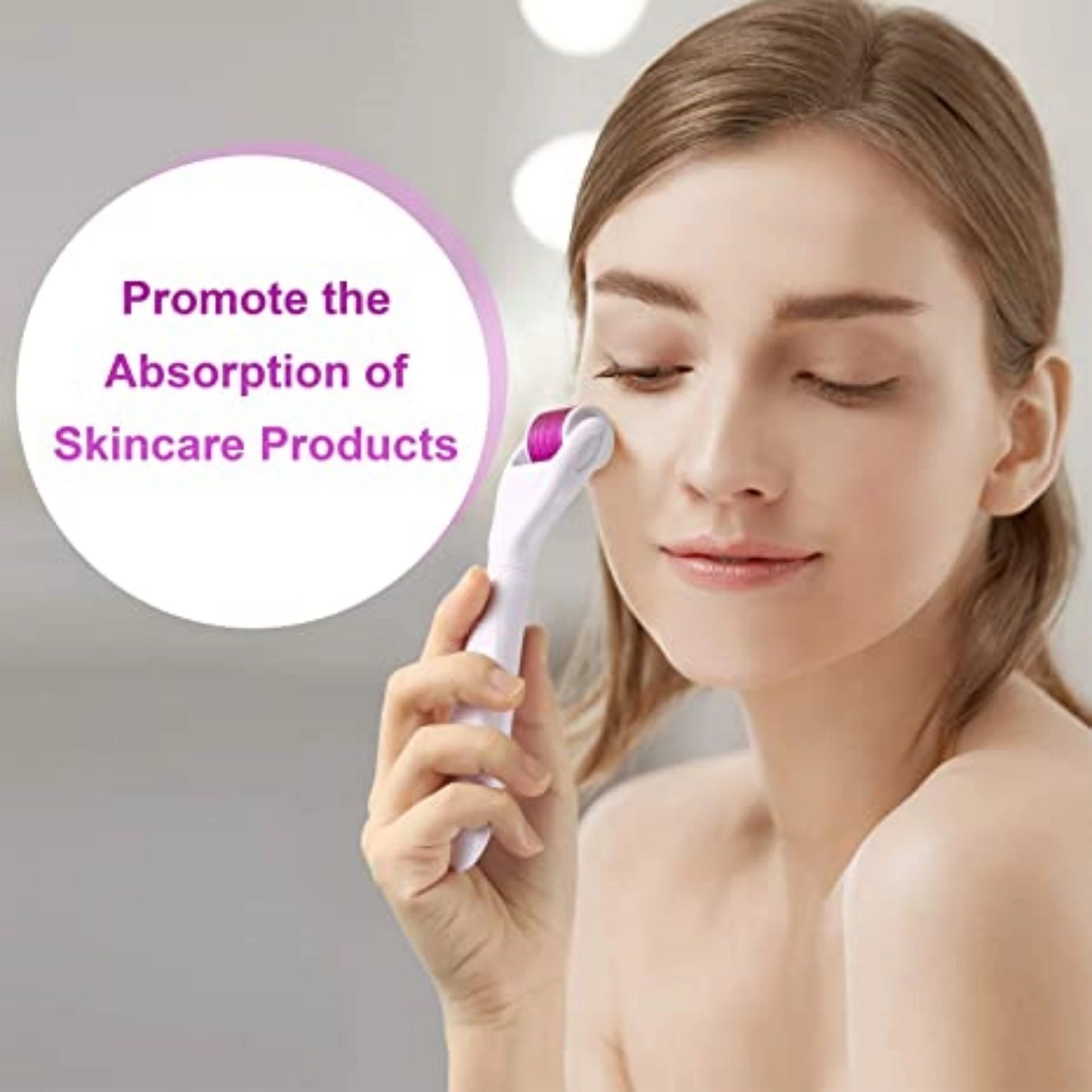 6 in 1 Dermaroller Kit for Face and Body Micro Needle 5