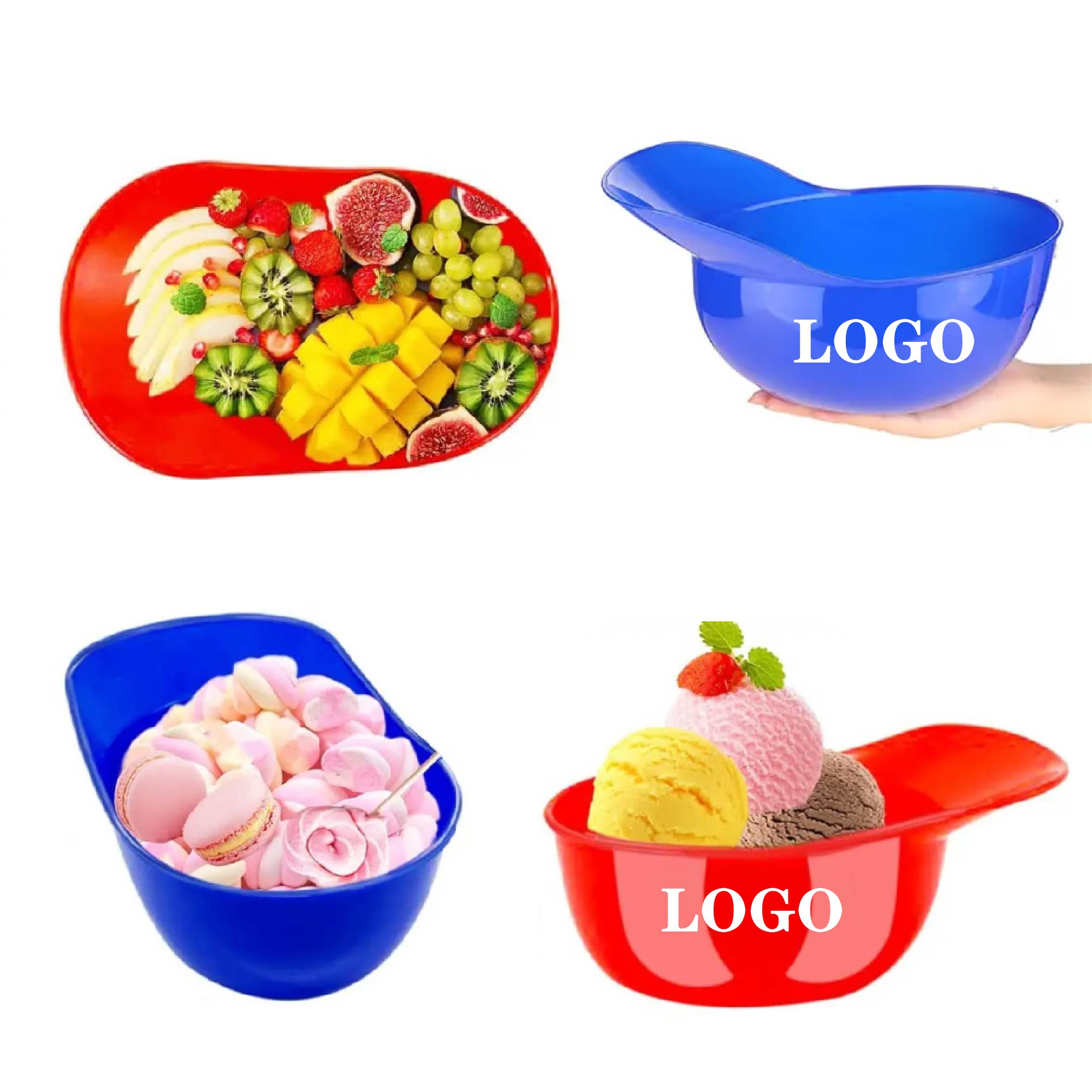 MOQ 15 pcs 8oz Baseball Chip Bowl 2