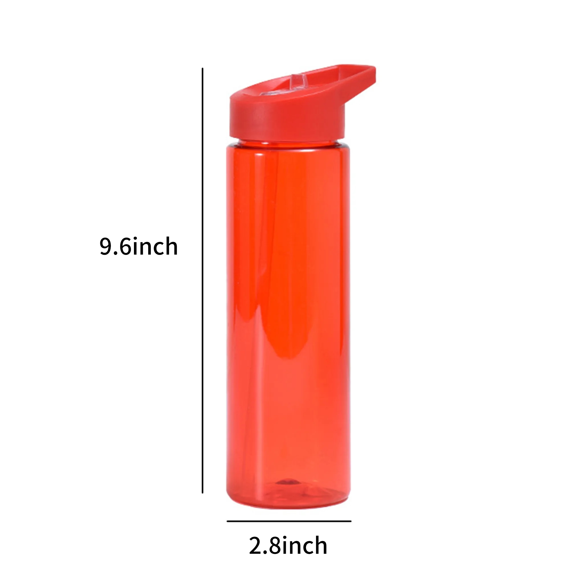 2.8x9.6 Inch Sports Water Bottle 1