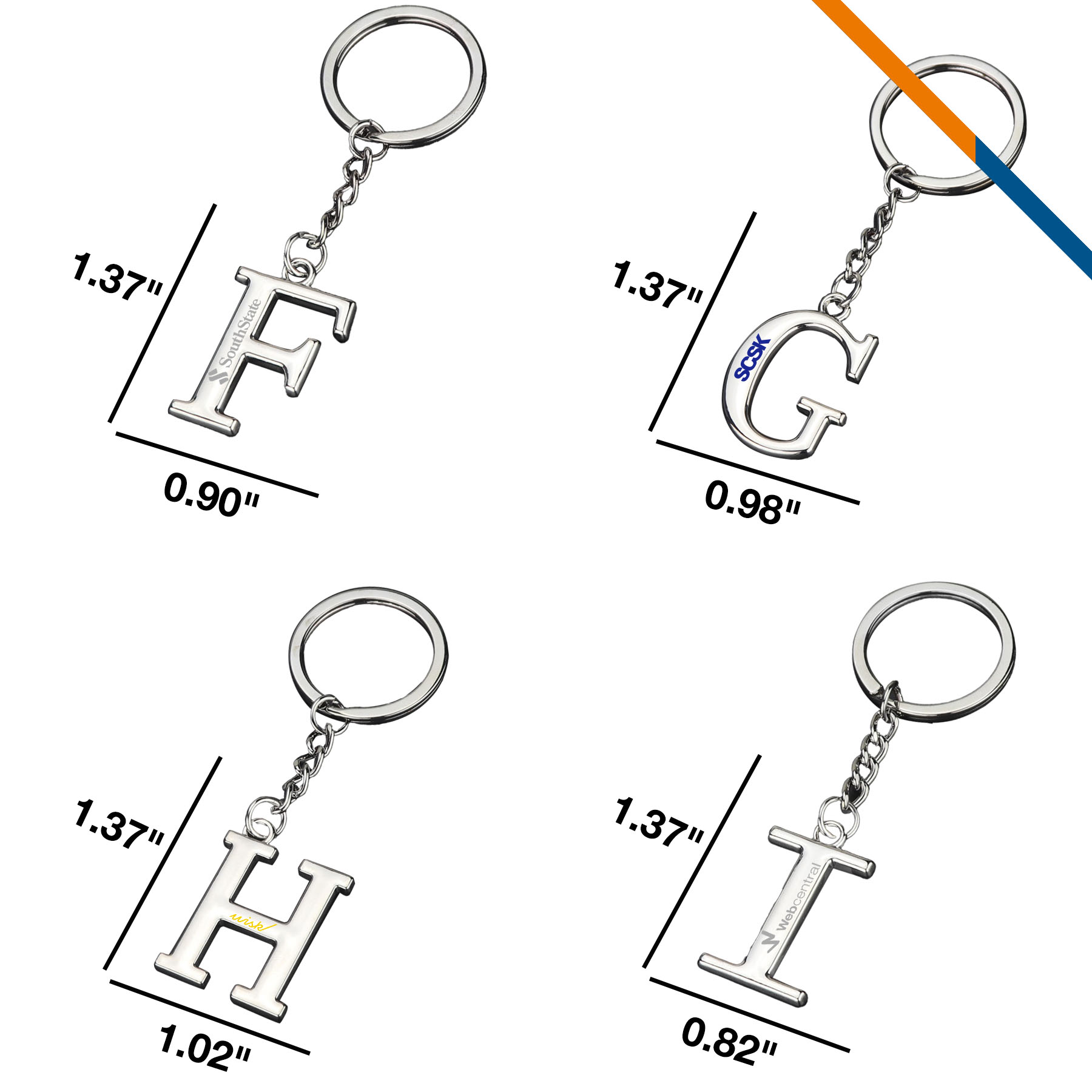 Sonia Letter Keychain 10