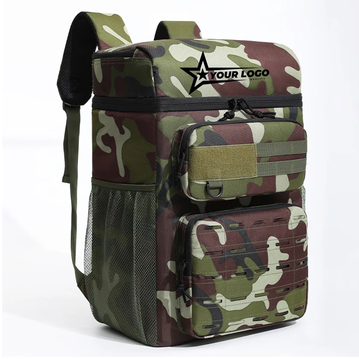 24L Camping Cooler Backpack Insulated Waterproof Lunch Bag 1