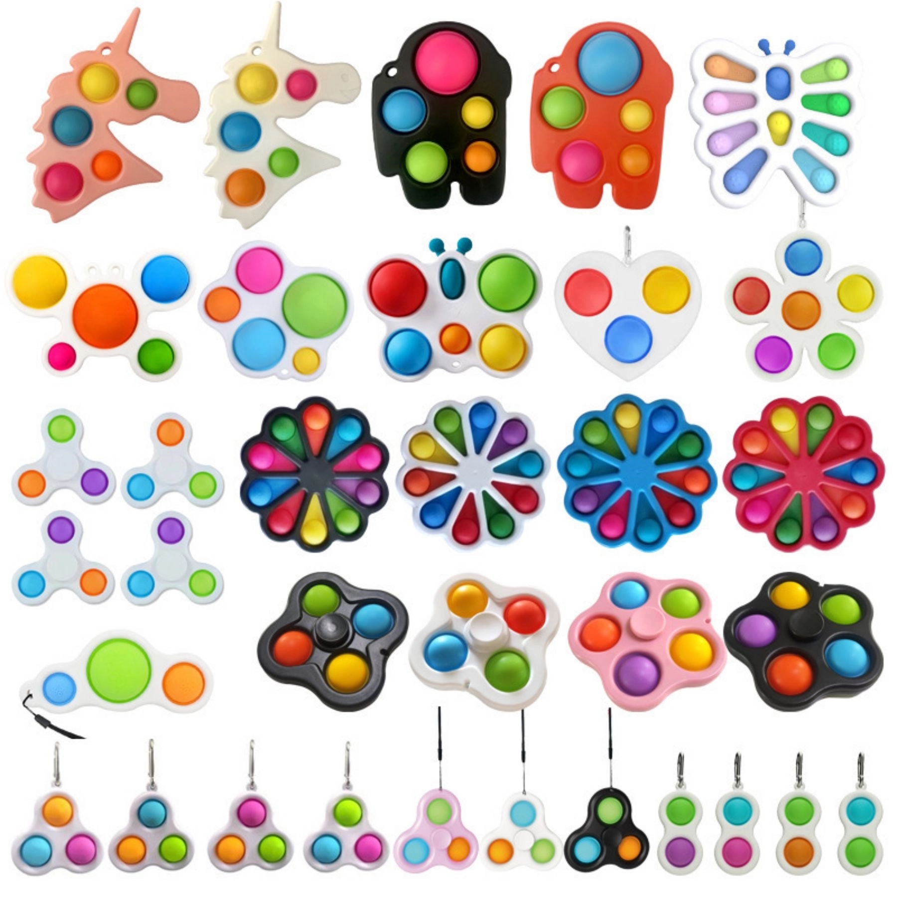 Stress Relief Silicone Pressure Relieving Toys 3