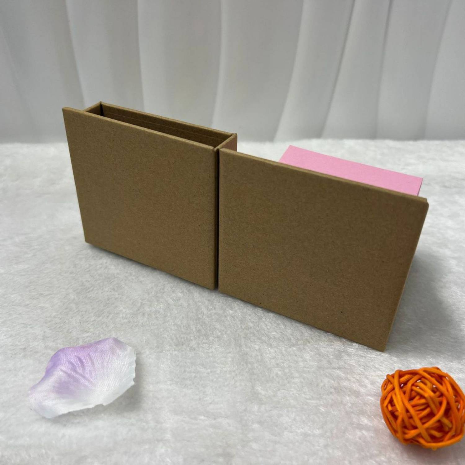 Desk Square Sticky Memo Note Cube Organizer, custom desk accessory with logo imprint 3