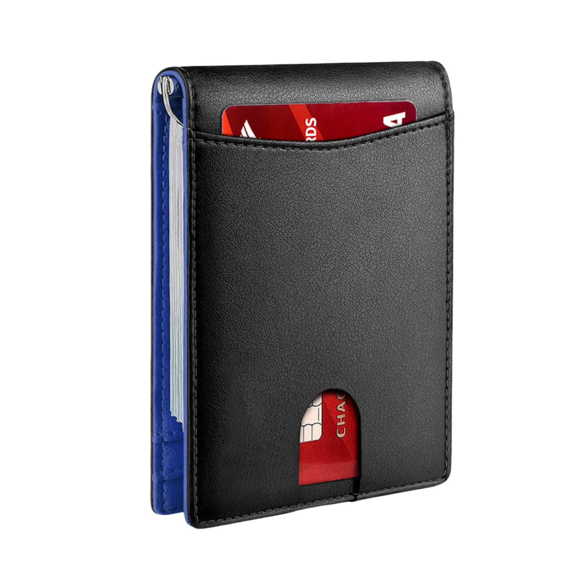 RFID Shielded Bifold Wallet - Genuine Leather & Durable 6
