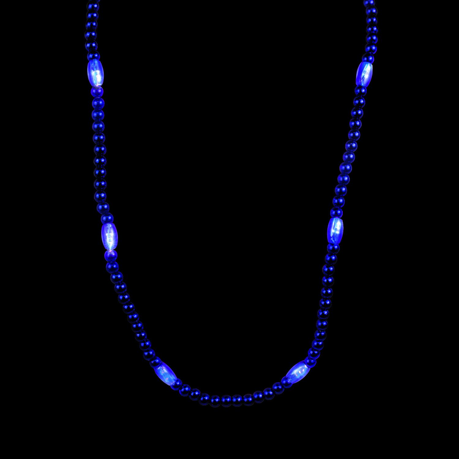 Light-Up Blue Bead Necklace 2