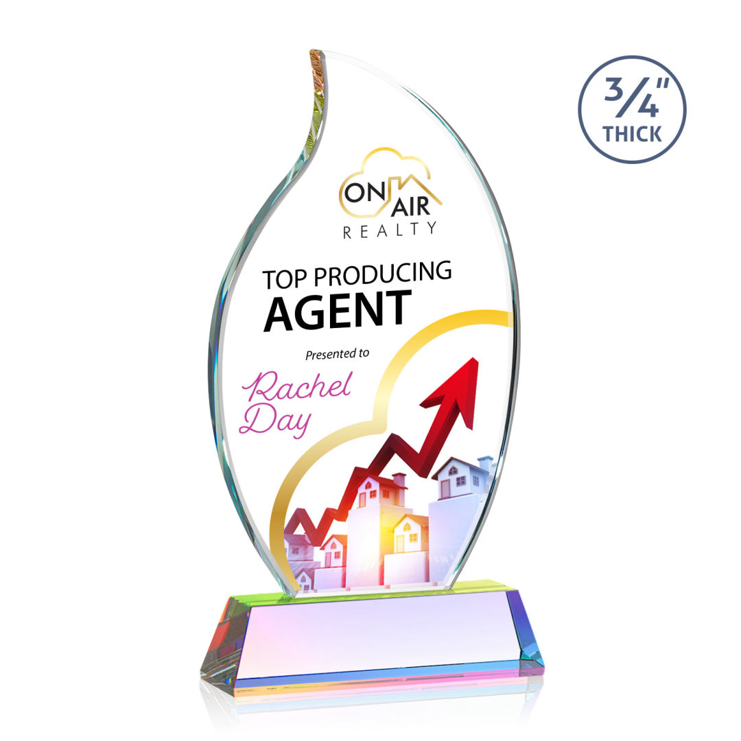 Croydon VividPrint™ Award on Newhaven Base - Prismatic 4