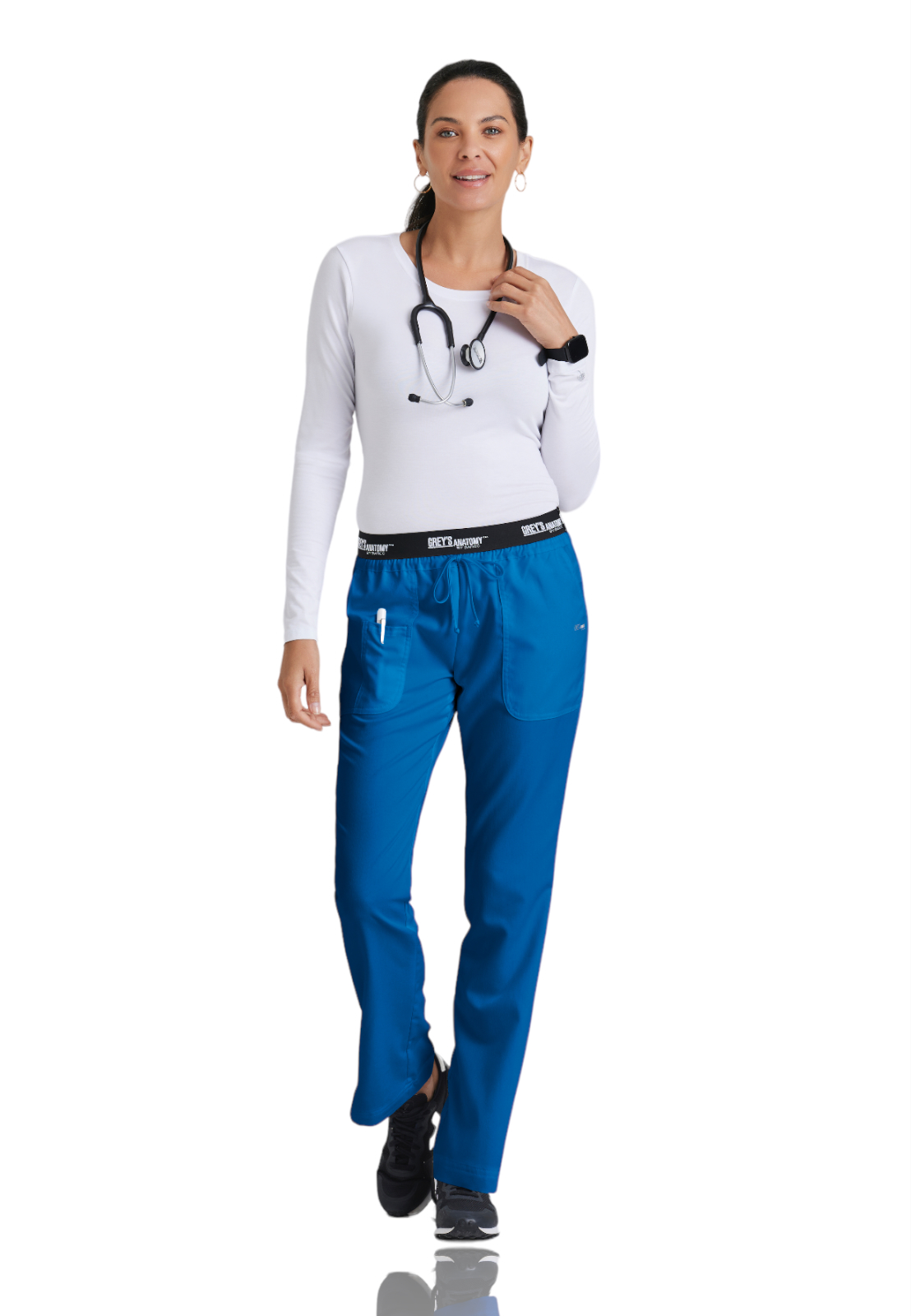 Grey's Anatomy Classic - Women's Three-Pocket Flared Leg Aubrey Scrub Pant 21