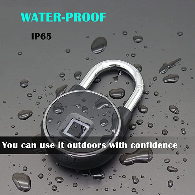 Smart Keyless Padlock w/ USB Rechargeable 2