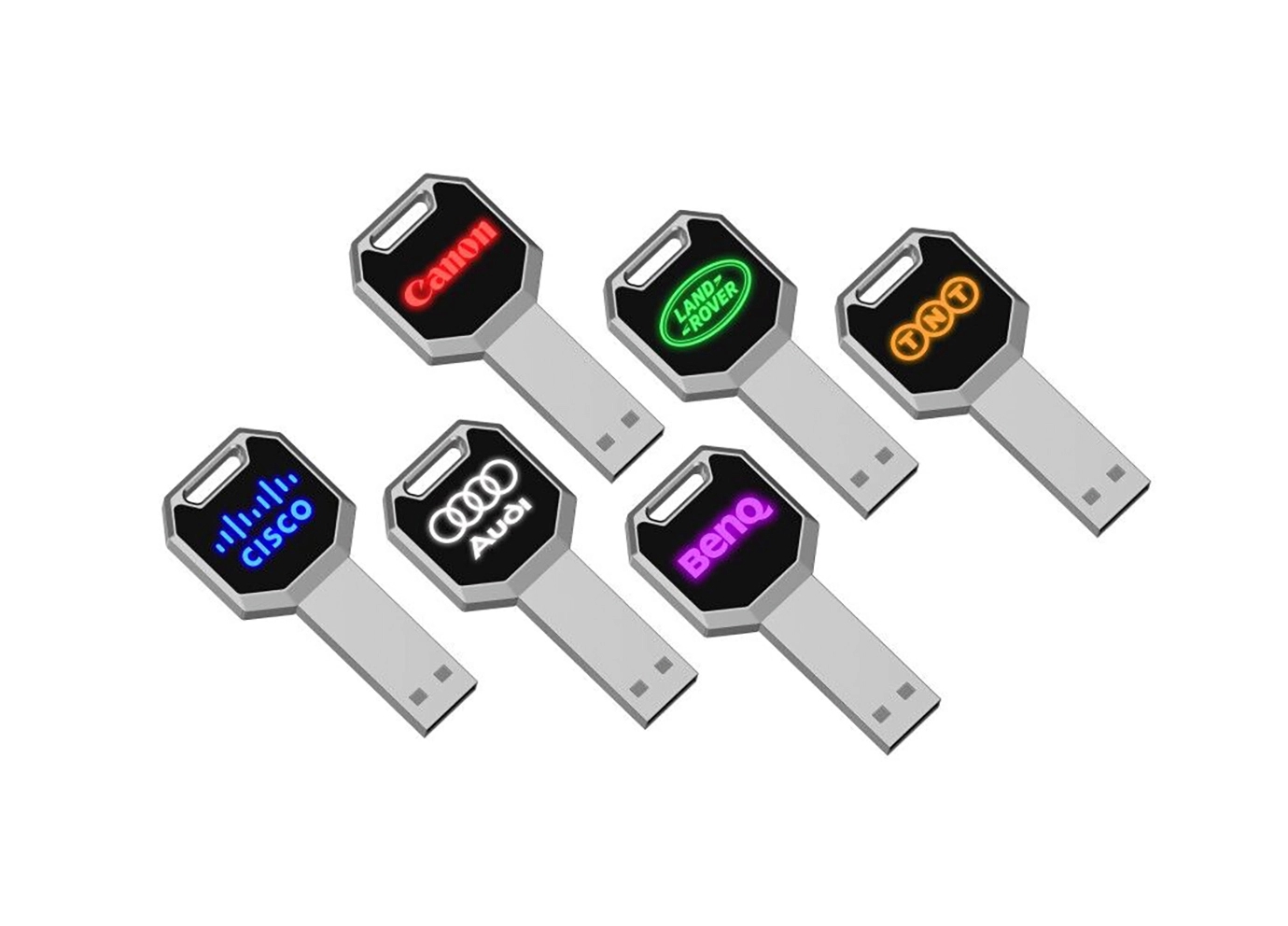 Light Up Logo USB Drive 8GB 2