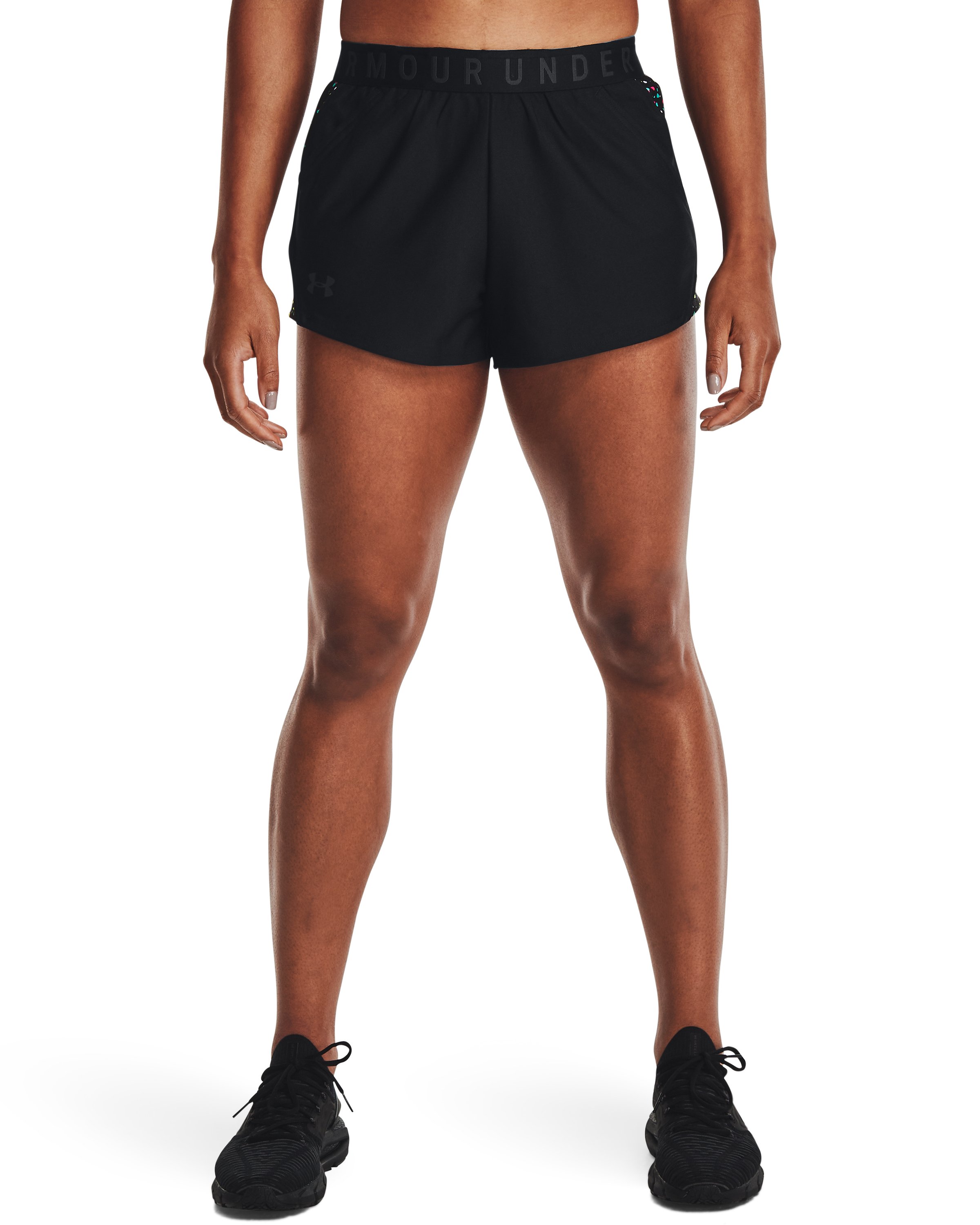 Women's UA Play Up 3.0 Printed Shorts 2