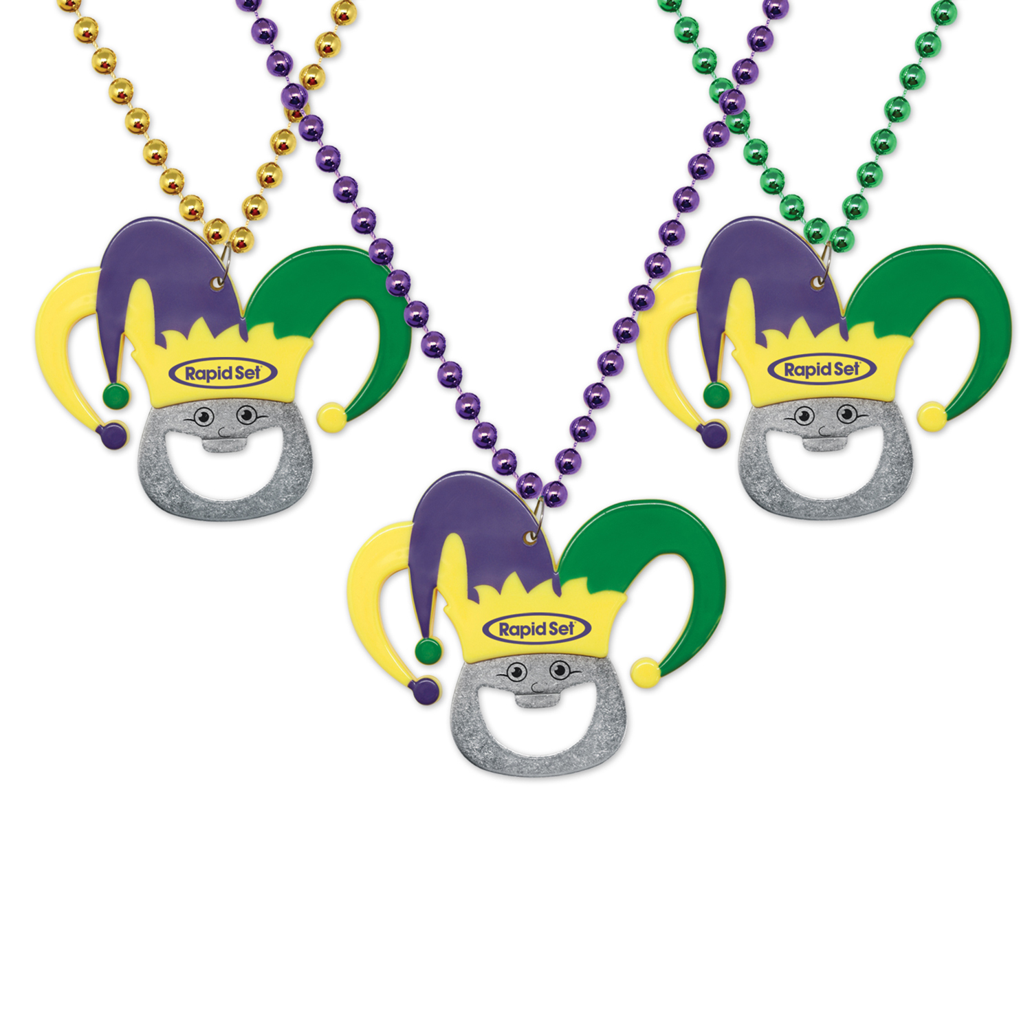 Mardi Gras Bottle Opener Beads 4