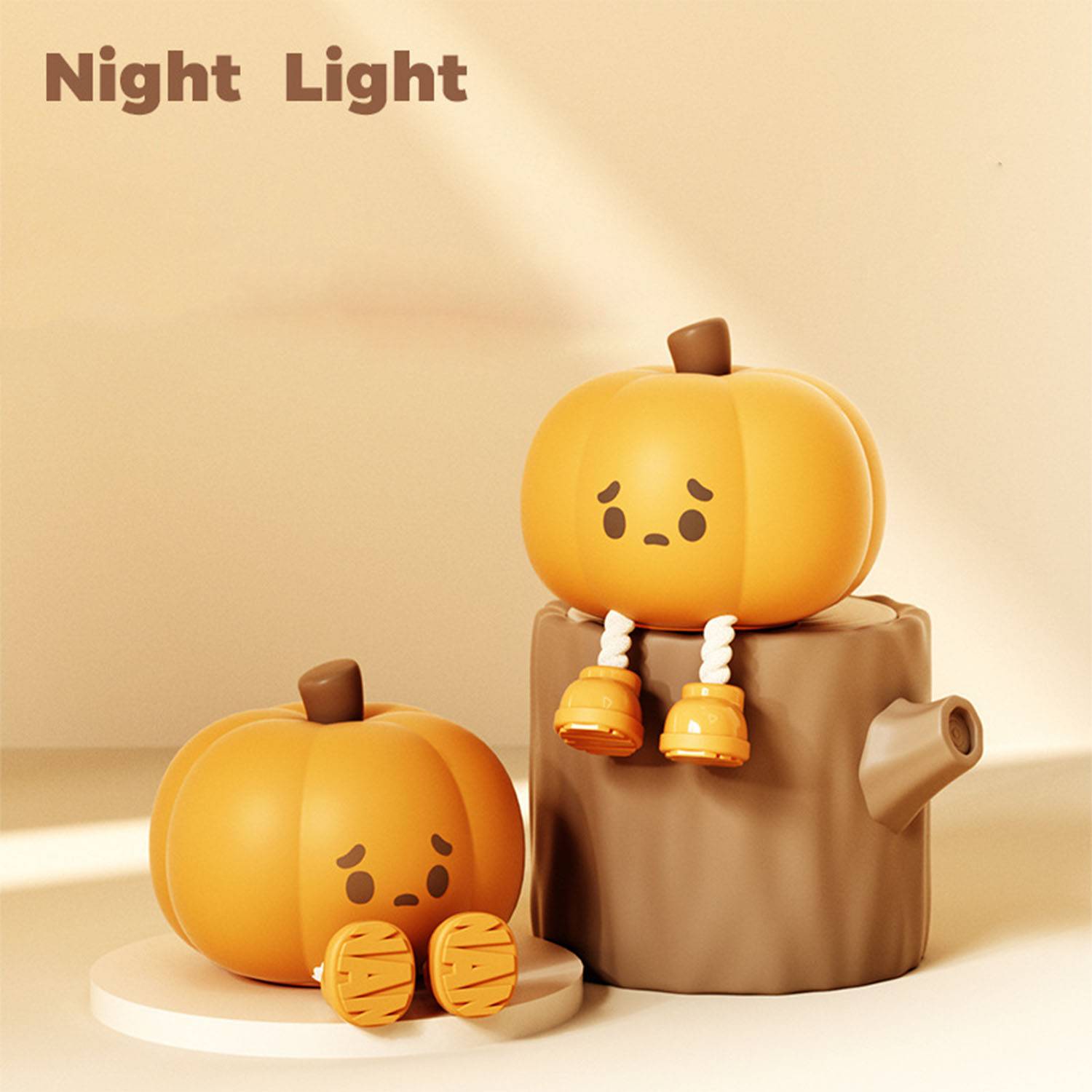 Halloween pumpkin atmosphere arrangement night light 6