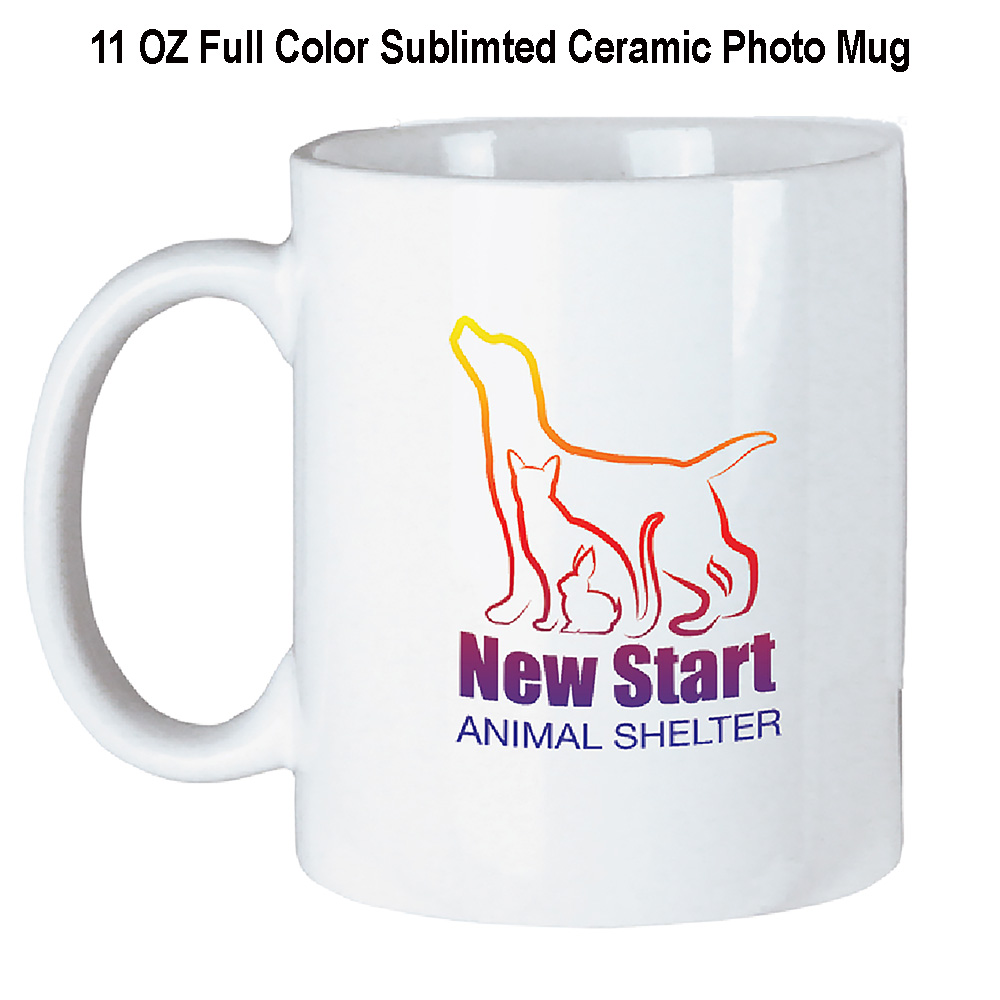 Full Color Sublimatable Ceramic Photo Mug 2