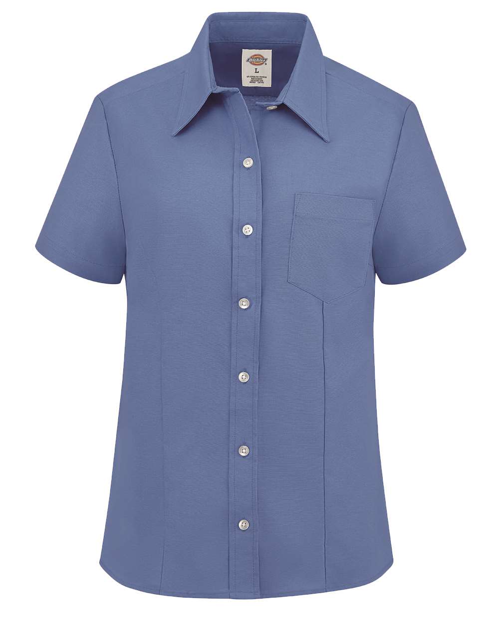 Women's Short Sleeve Stretch Oxford Shirt - S254 3