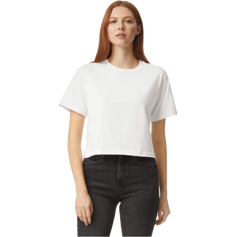 American Apparel Ladies' Fine Jersey Boxy T-Shirt 4