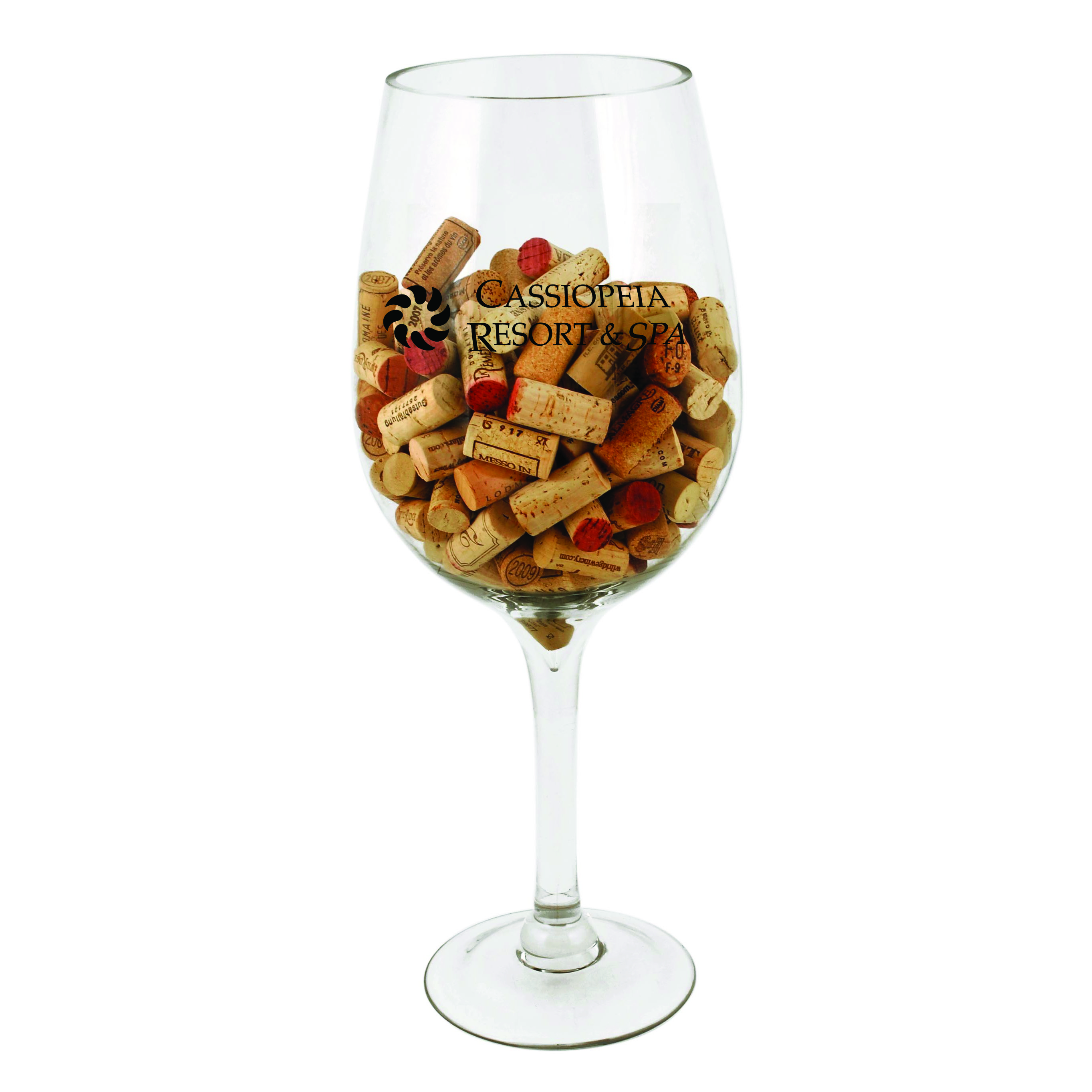 Big Bordeaux Glass: Cork Holder