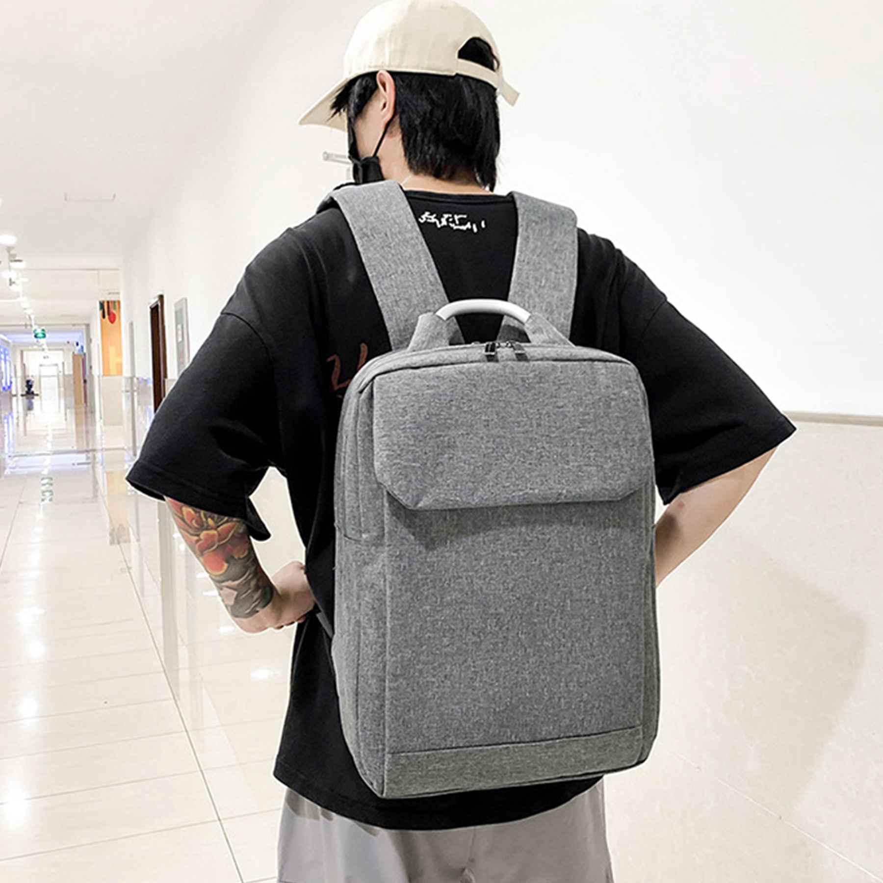 Polyester Notebook travel office backpack 3