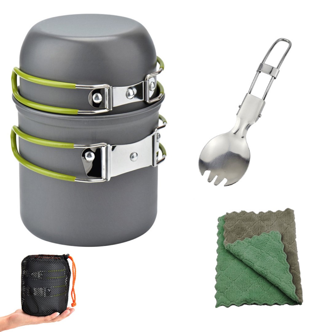 Outdoor Cookware Camping Cooker Set 5