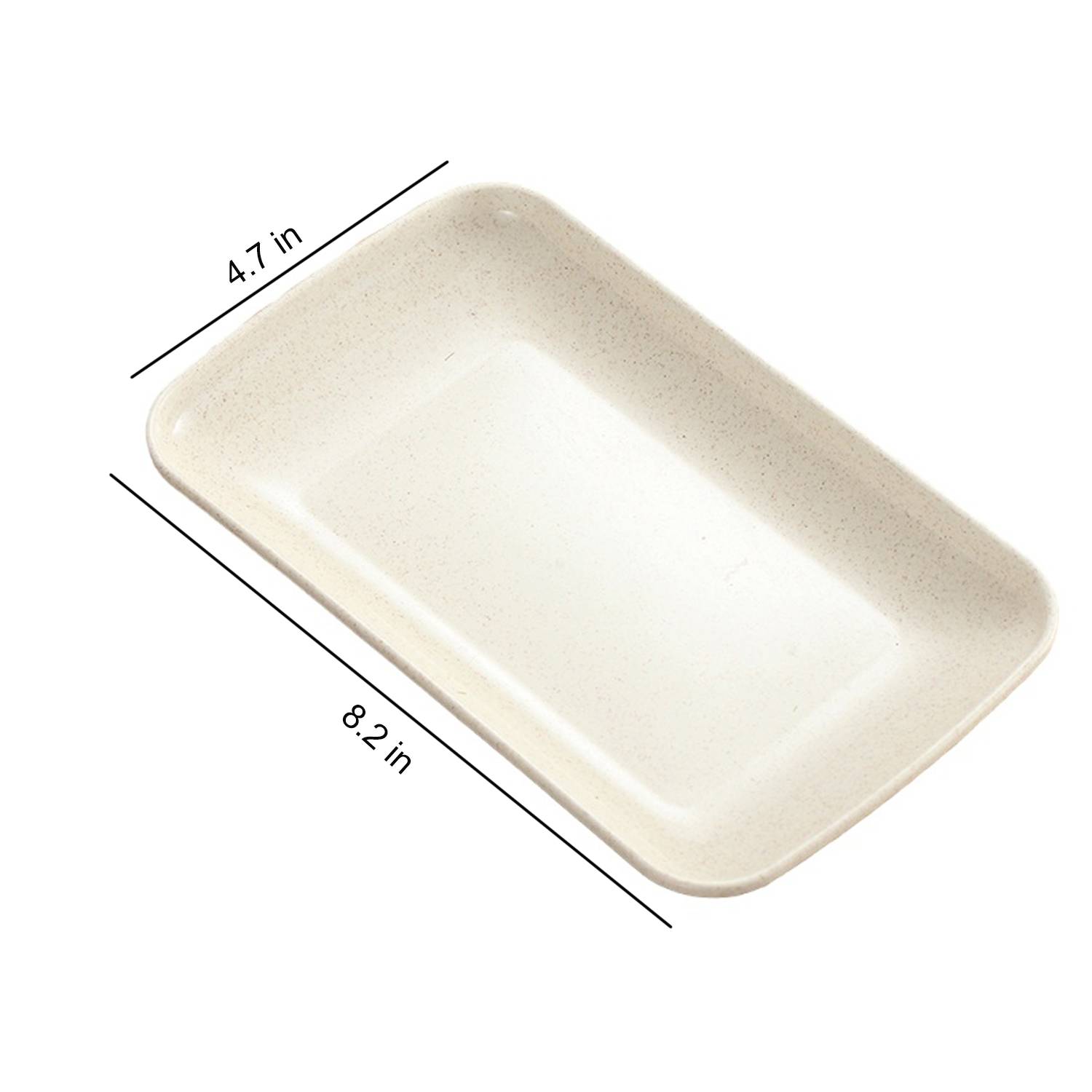 Lightweight Wheat Straw Dinner Plate 1