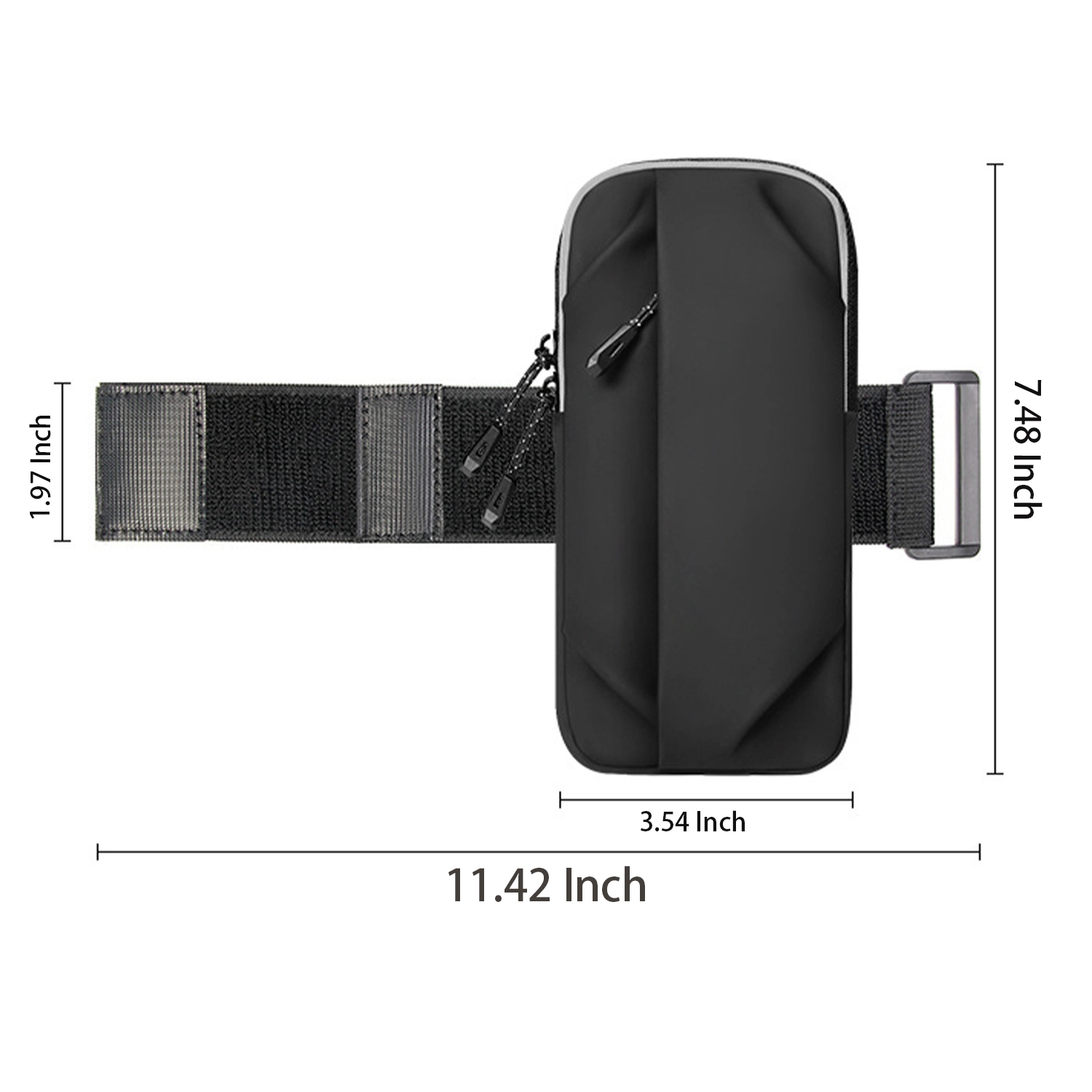 Waterproof Pu Leather Arm Bag 2