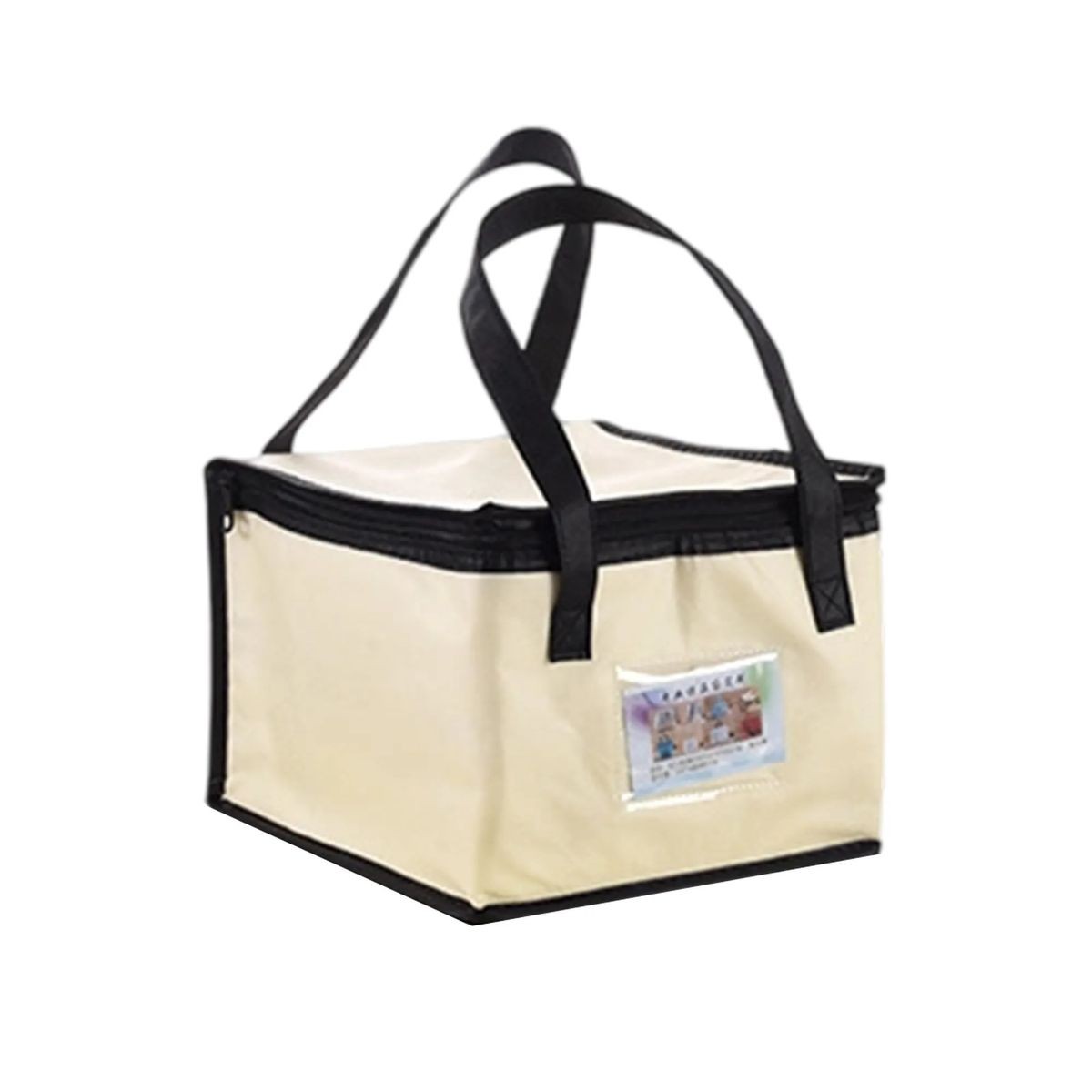 Customizable Insulated Lunch Bag 11" x 11" x 7.1" for Eco-Friendly Use 1