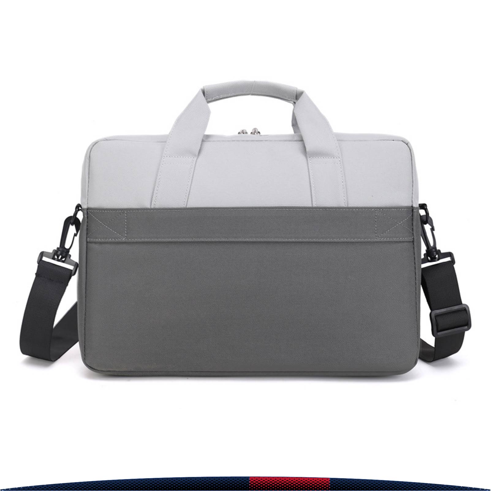 Contrast Color Laptop Bag 3