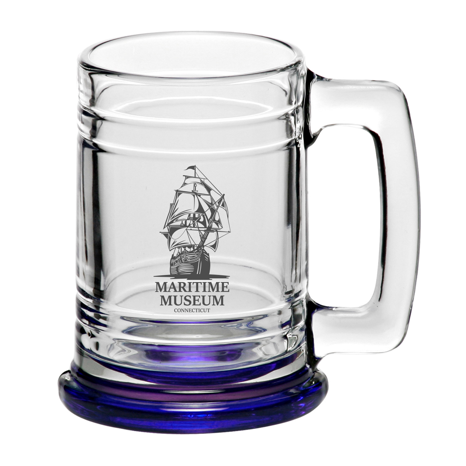 15 oz. Anchor Glass Beer Mugs (1 Color Imprint) 7