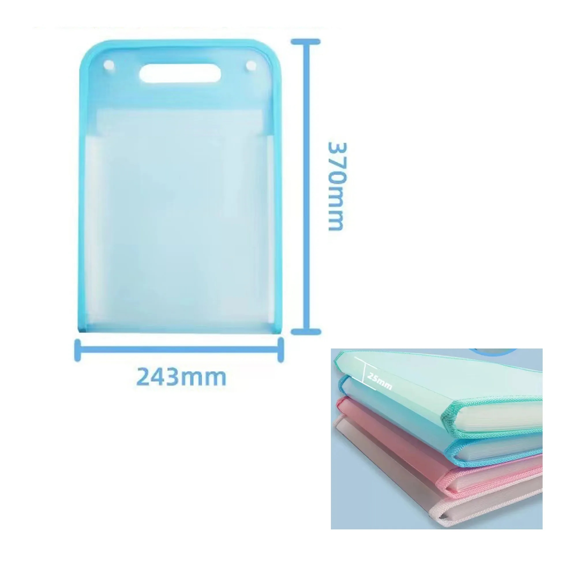 Portable A4 Large Capacity Multi-Layer Folder MOQ50 7