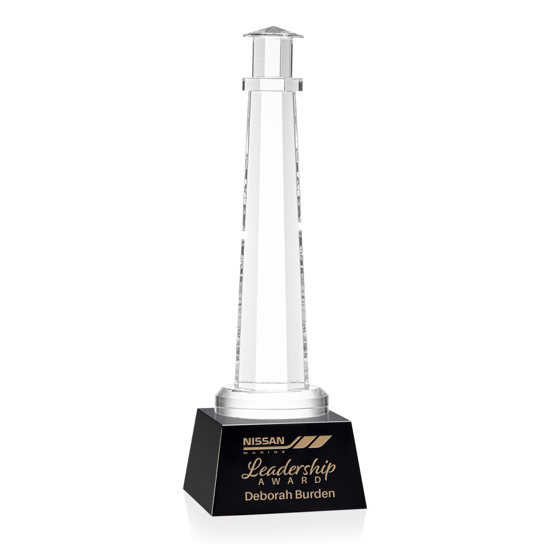 Lighthouse Award on Robson Base - Black 7