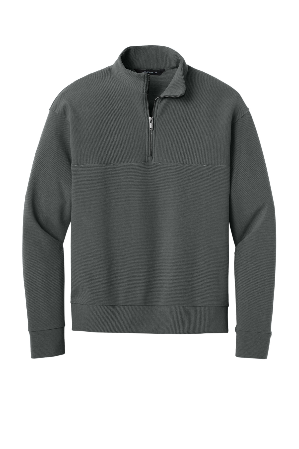 Mercer+Mettle Linear Texture 1/4-Zip MM3040 1