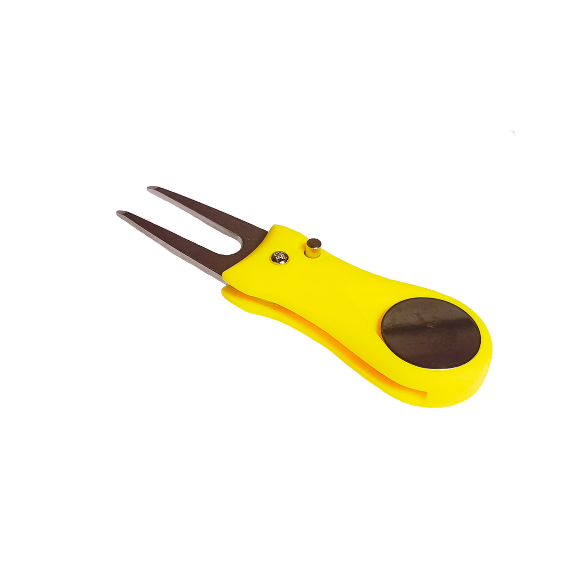 Foldable Golf Divot Tool With Spring Button And Marker 8