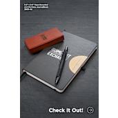 5.5" x 8.5" Kaya Bamboo Trim Journal 66