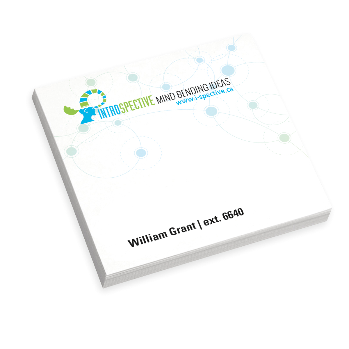 Souvenir® Sticky Note™ 3" x 3" Pad, 100 sheet 11