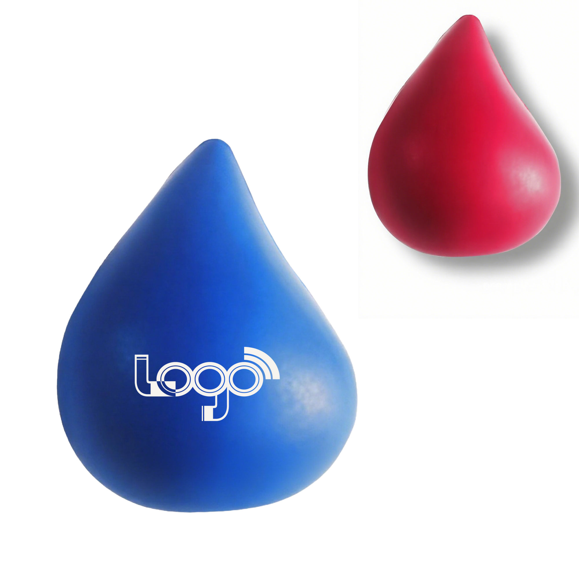 PU Foam Water Drop Stress Ball 2