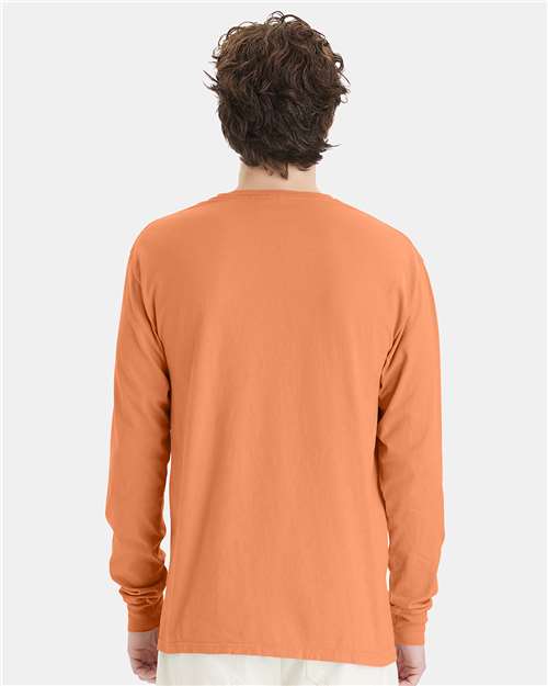 Unisex Garment-Dyed Long Sleeve T-Shirt - GDH200 256