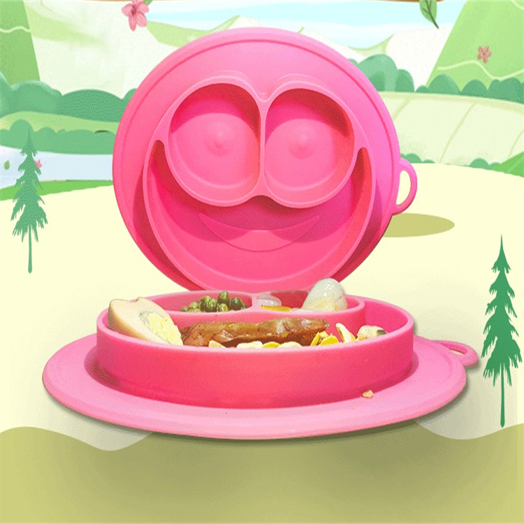 Food grade silicone dinner plate 2