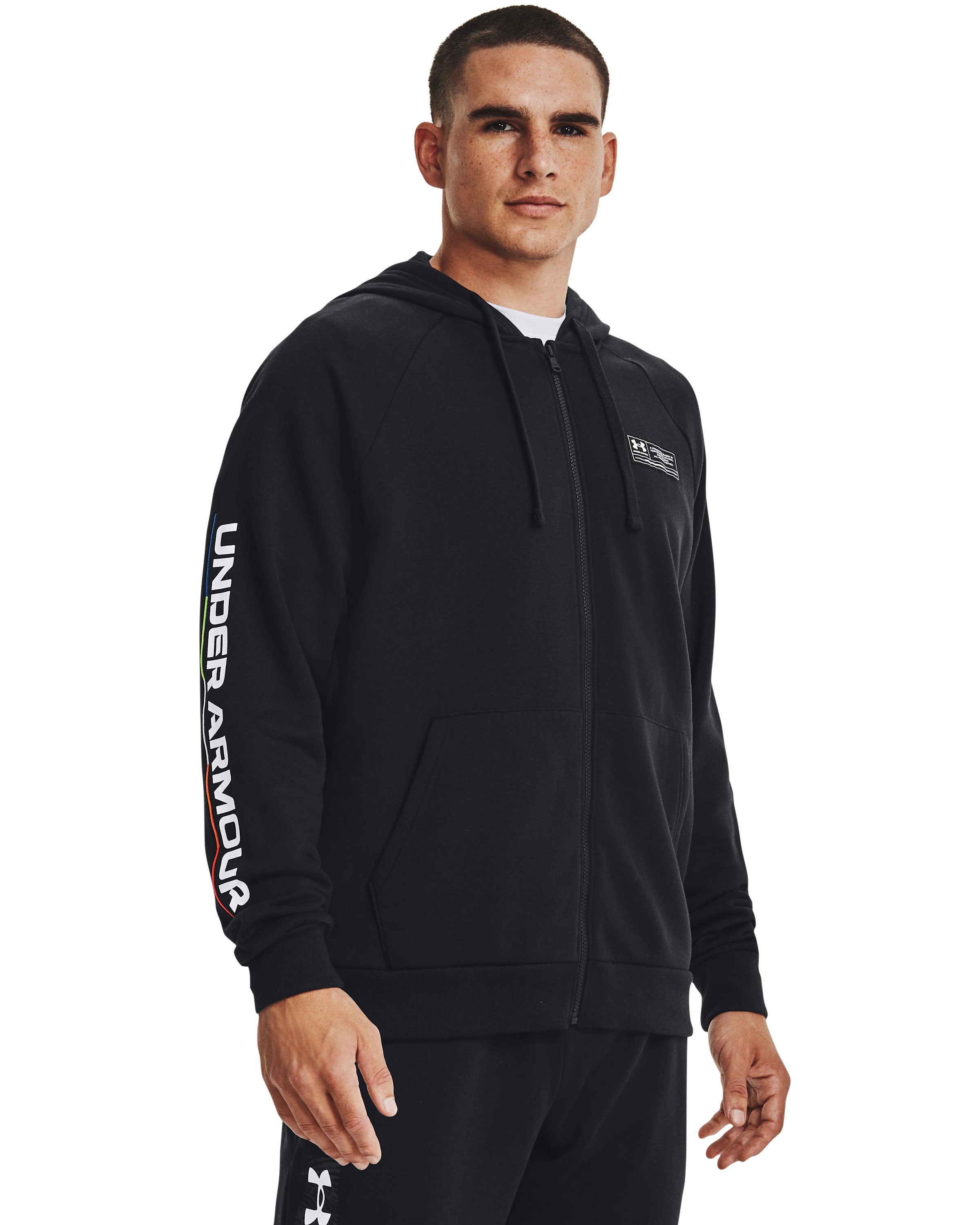 UA Rival Fleece Chroma Men's Full-Zip Hoodie 3